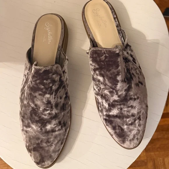 Crushed Velvet Size 10 Mules by Seychelles - Picture 6 of 12